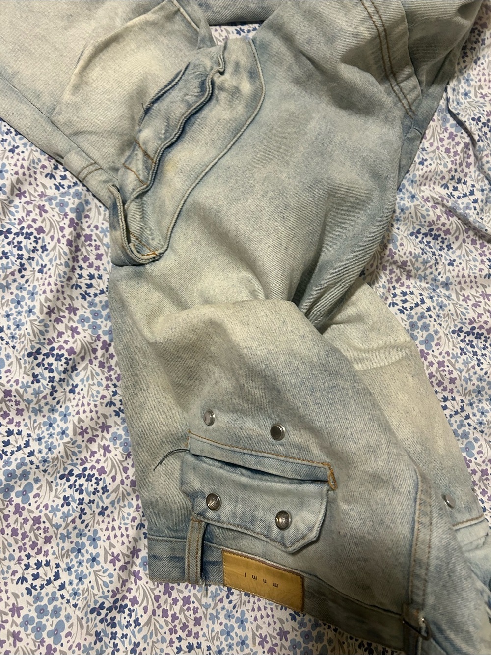 MNML Light Blue Relaxed Fit Jeans